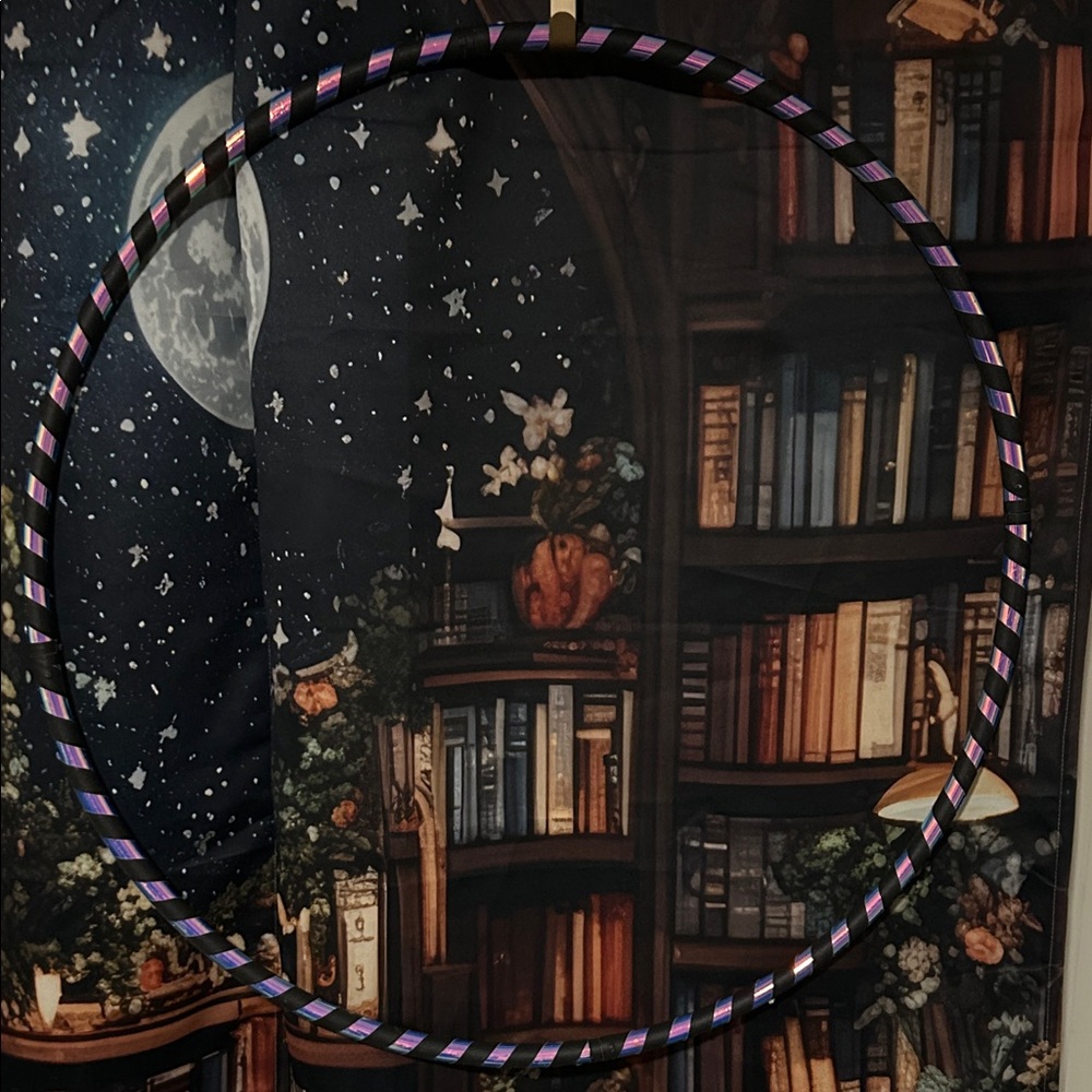 Purple and Black Professional Hula Hooper Hoop